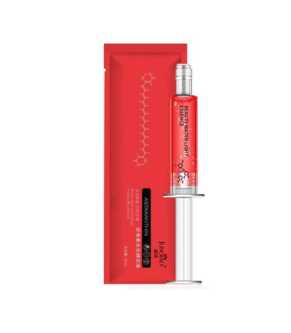 Astaxanthin Hydrating Essence & Qiaoqiao Hyaluronic Acid Hydrating Essence + Huahua Liquid 10ml/Bag – Ultimate Hydration and Anti-Aging Skin Care Set
