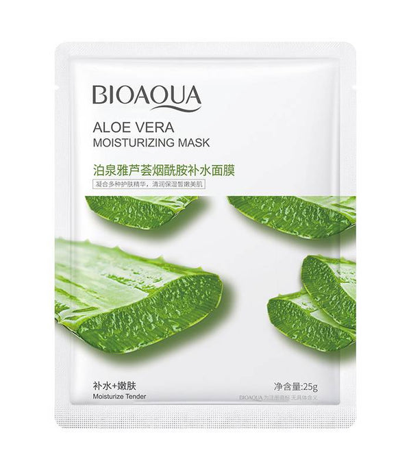 Aloe Vera Face Mask Sheet – Soothing & Hydrating Skin Treatment
