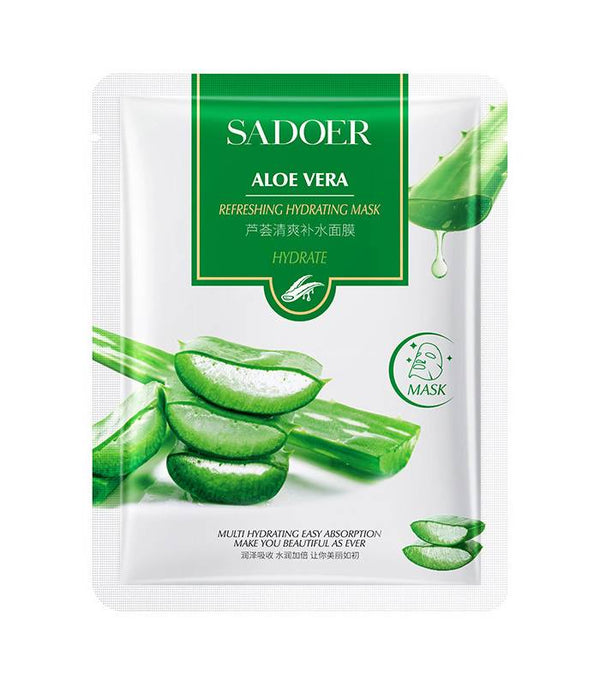 Aloe Face Mask Sheet – Hydrating & Soothing Skin Treatment