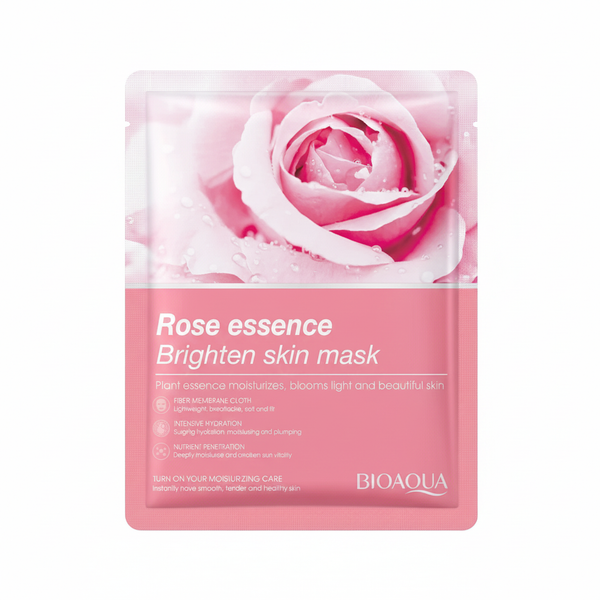 Rose Essence Face Mask Sheet - Soothing & Hydrating Skin Treatment
