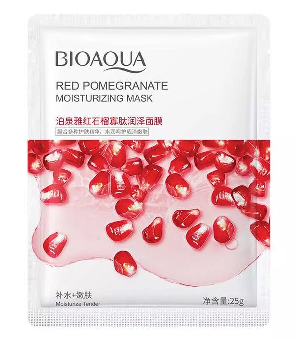 Pomegranate Face Mask Sheet – Firming & Revitalizing Facial Skin Treatment