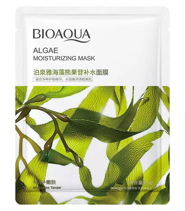Algae Face Mask Sheet – Purifying & Moisturizing Facial Skin Treatment